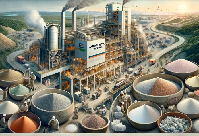 Paramerica SA impulsa la producción de yeso en la región