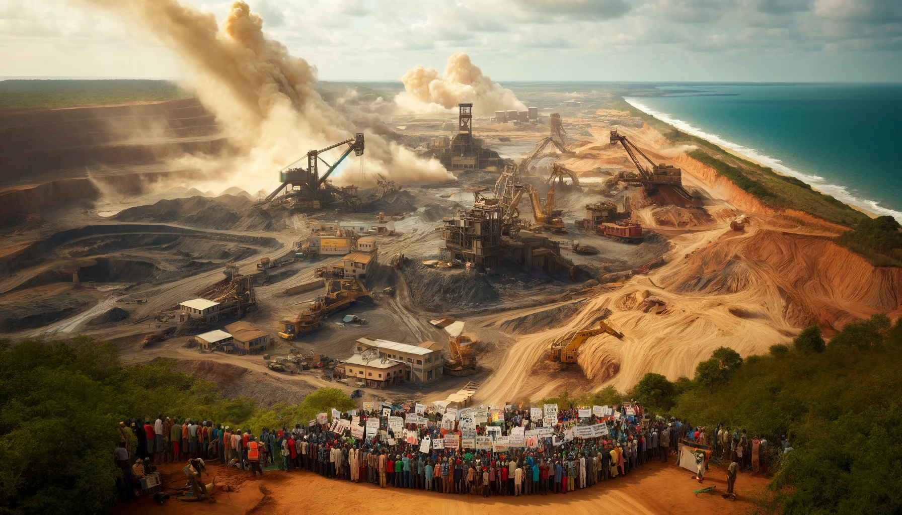 En este momento estás viendo Desafíos y controversias: la minería en la gran costa de Senegal