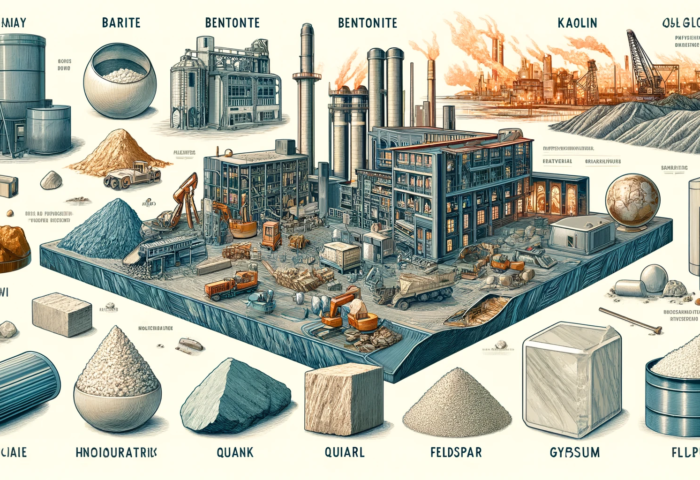 Minerales no metalíferos: pilares de las industrias y la vida cotidiana